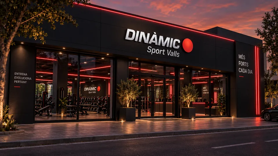 Proposta visual de l’entrada del club al vespre